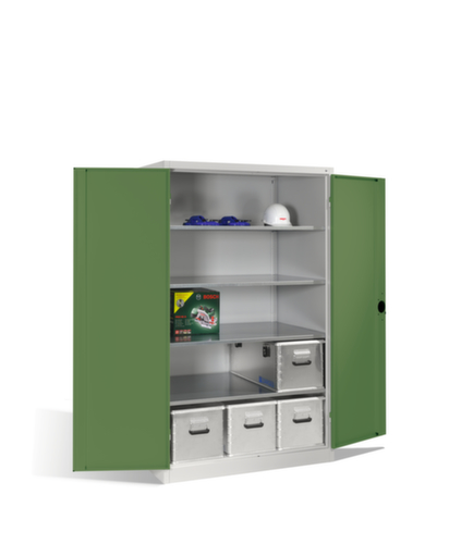 C+P Armoire universelle ERGO avec 4 tablettes, largeur 1200 mm