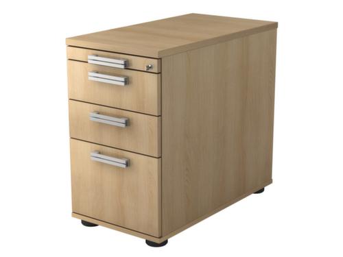 Caisson à poser Up and Down, 2 tiroir(s), chêne/chêne