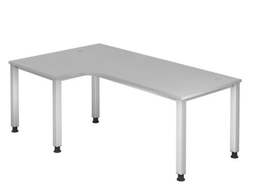 Bureau d'angle Sina avec piètement 4 pieds