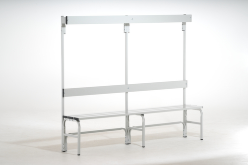 Sypro Banc vestiaire avec lames en aluminium