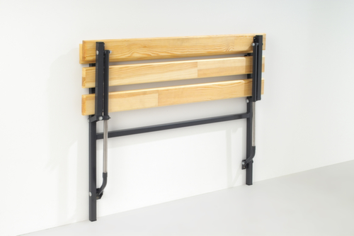 Sypro Banc vestiaire rabattable pour montage mural