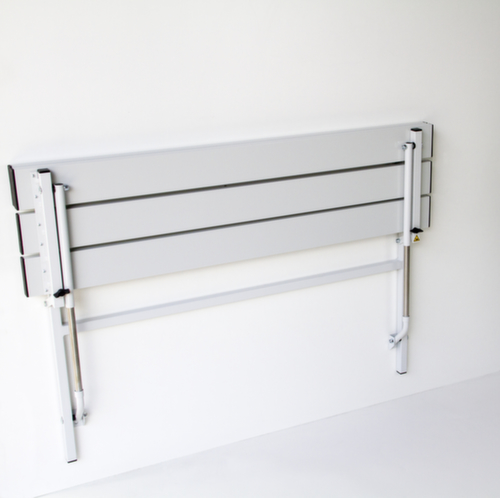 Sypro Banc vestiaire rabattable pour montage mural