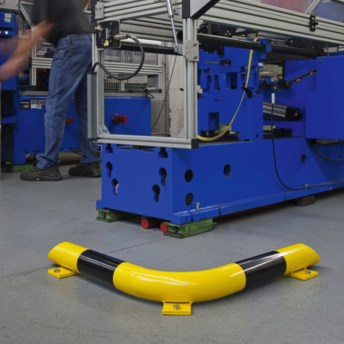 Moravia Barre de protection anticollision, hauteur x longueur 86 x 638 mm