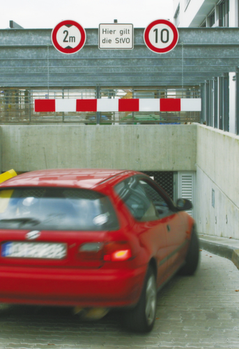 Moravia Limitateur de hauteur MORION en aluminium, longueur 4000 mm