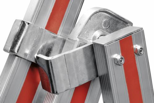 Hymer Échelle télescopique polyvalente en trois parties SC 60, 3 x 14 échelons profilés antidérapants