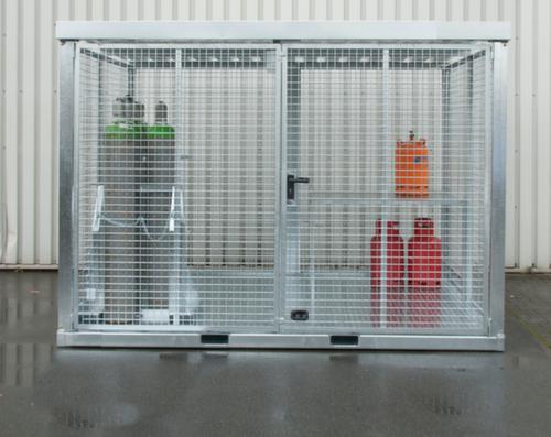 Bauer Cabine pour bouteilles de gaz GFC-E/T avec toit et fond