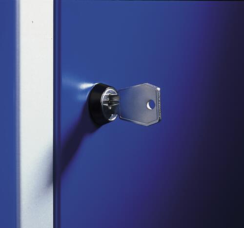 C+P Vestiaire à casiers Classic avec 10 casiers + porte-chapeaux + porte-chaussures, largeur 1850 mm