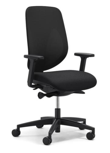 Giroflex Siège pivotant 353, Dossier maille, noir