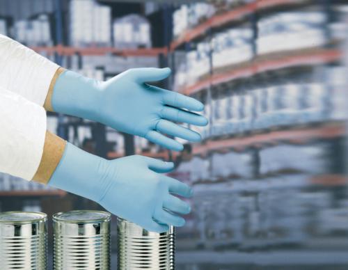 Kimberly-Clark Gants jetables, latex naturel/néoprène/nitrile,violet,étanches,taille 9,L 255 mm