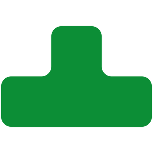 EICHNER Symbole à coller, forme en T, vert
