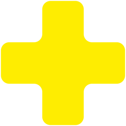 EICHNER Symbole à coller, Plus, jaune