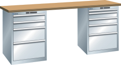 LISTA Établi, 9 tiroirs