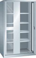 LISTA Armoire à portes rétractables pour charges lourdes, largeur 1146 mm