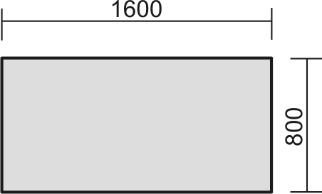 Gera bureau assis-debout à hauteur réglable électriquement Pro