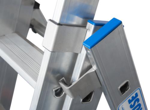 Krause échelle polyvalente STABILO® Professional +S, 3 x 8 échelons et marches profilés antidérapants