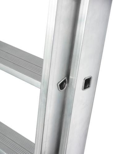 Krause échelle polyvalente STABILO® Professional +S, 3 x 8 échelons et marches profilés antidérapants