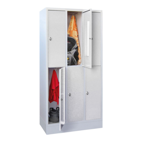 PAVOY armoire multicases Basis, 6 compartiments