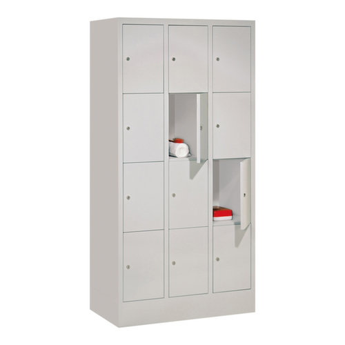 PAVOY armoire multicases Basis, 12 compartiments