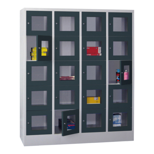 PAVOY armoire multicases Basis, 20 compartiments