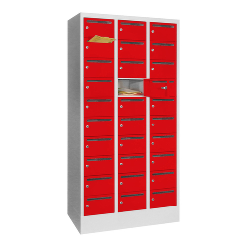 PAVOY Armoire de distribution du courrier Basis, 30 compartiments
