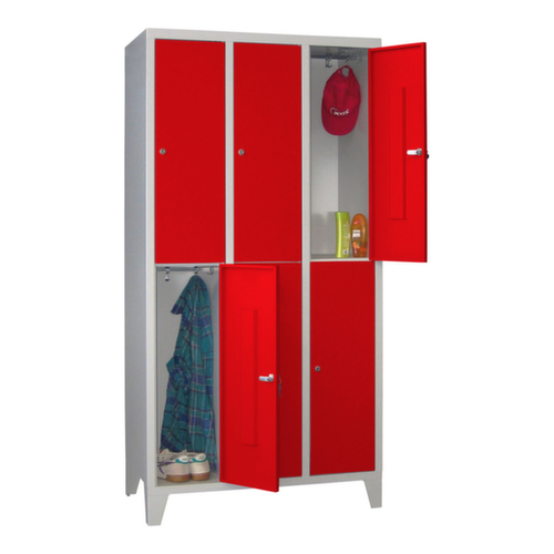 PAVOY armoire multicases Basis, 6 compartiments