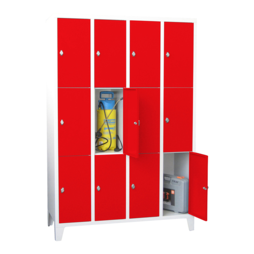 PAVOY armoire multicases Basis, 12 compartiments