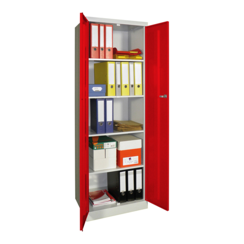 PAVOY Armoire universelle Basis Plus avec 4 tablettes, largeur 600 mm