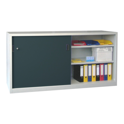 PAVOY Armoire à portes coulissantes pour bureau Basis