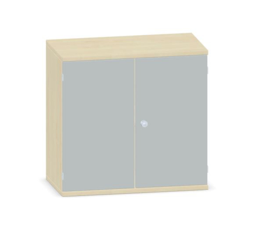 Gera Armoire à portes battantes Pro, 2 hauteurs des classeurs