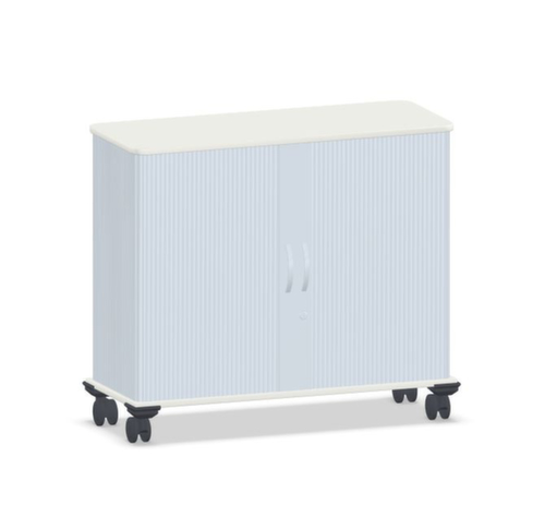 Gera Armoire à rideaux transversaux Pro, 2 hauteurs des classeurs