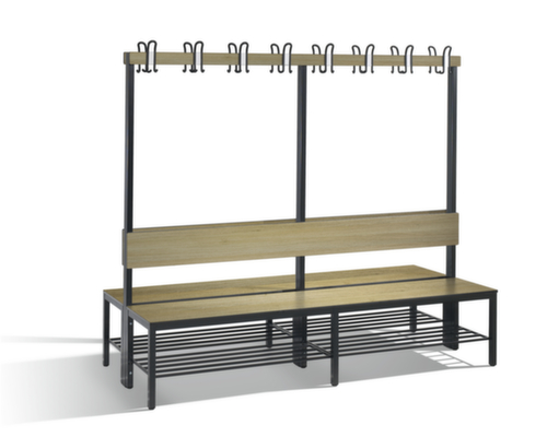C+P Banc vestiaire Basic Plus pour milieu humide