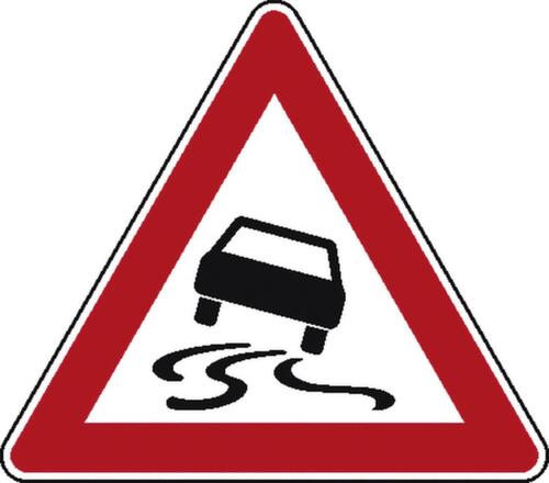 Panneau de danger de dérapage SafetyMarking® selon le StVO