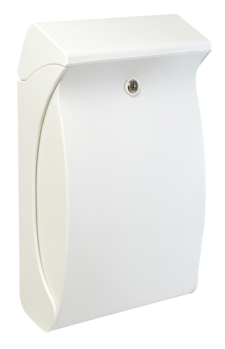 Boîte aux lettres murale Swing en plastique, blanc