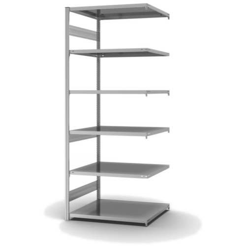 hofe Rayonnages en treillis dans la construction lourde, hauteur x largeur x profondeur 2500 x 1010 x 835 mm, 6 tablettes