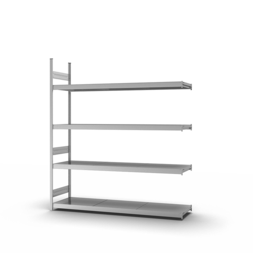 hofe Rayonnage grande largeur avec tablettes en acier