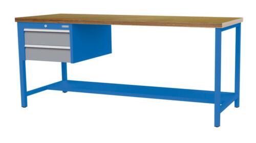 Bedrunka + Hirth Établi, 2 tiroirs, 1/2 tablette