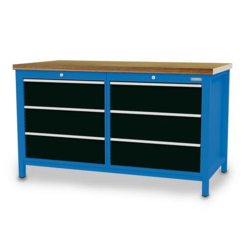 Bedrunka + Hirth Établi, 6 tiroirs