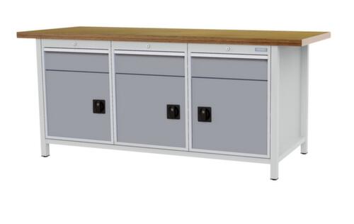 Bedrunka + Hirth Établi, 3 tiroirs, 3 armoires