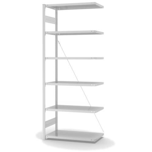 hofe Rayonnage antibactérien AntiBac®, hauteur x largeur x profondeur 2500 x 1010 x 535 mm, 6 tablettes