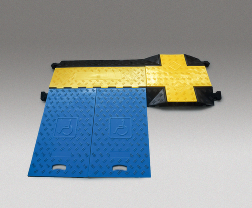 Moravia kit de rampes fauteuil roulant MORION pour protège-câbles, largeur 440 mm, bleu