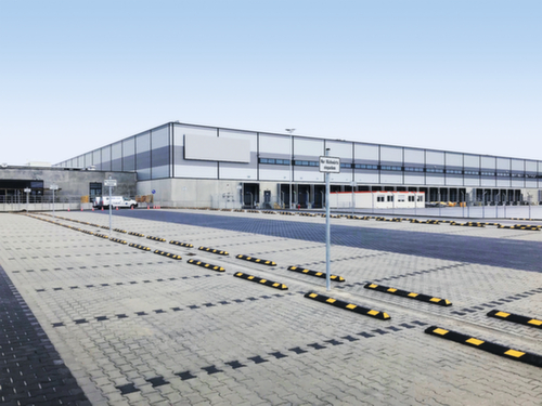 Moravia Délimitation de parkings Park-AID®, largeur 1800 mm, noir/jaune