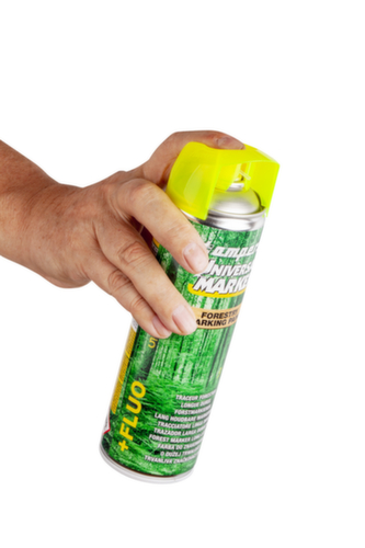 a.m.p.e.r.e. peinture de marquage Universal Marker pour la sylviculture, bleu fluo