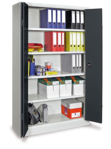 PAVOY Armoire à portes pliantes grand espace Basis en acier