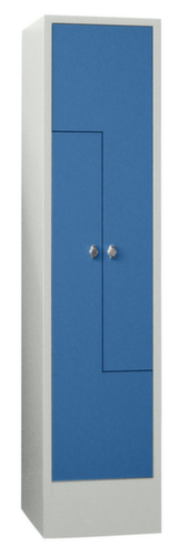 PAVOY Armoire vestiaire Z Basis avec 2 compartiments, largeur de compartiment 400 mm