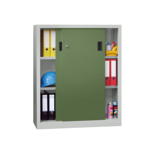 PAVOY Armoire à portes coulissantes pour bureau Basis