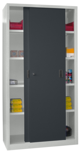 PAVOY Armoire à portes coulissantes pour bureau Basis