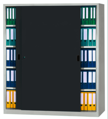 PAVOY Armoire à portes coulissantes pour bureau Basis