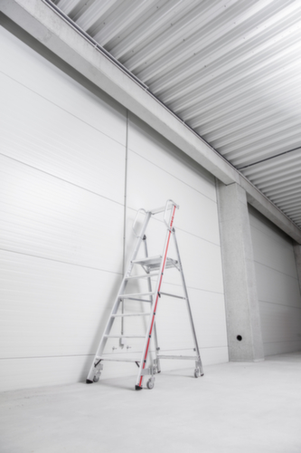 Hymer escabeau grande hauteur roulant 8580 avec main courante