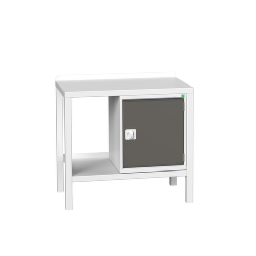 bott Établi verso, 1 armoire, 1 tablette, RAL7035 gris clair/RAL7016 gris anthracite