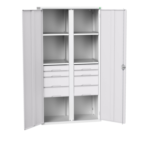bott Armoire universelle verso avec tablettes et tiroirs, largeur 1050 mm